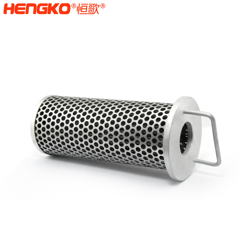 不銹鋼燒結網濾筒