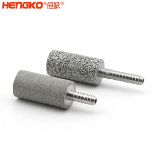 廠家定制316L粉末燒結不銹鋼過濾器曝氣頭,高強度耐腐蝕水族專用氣泡石