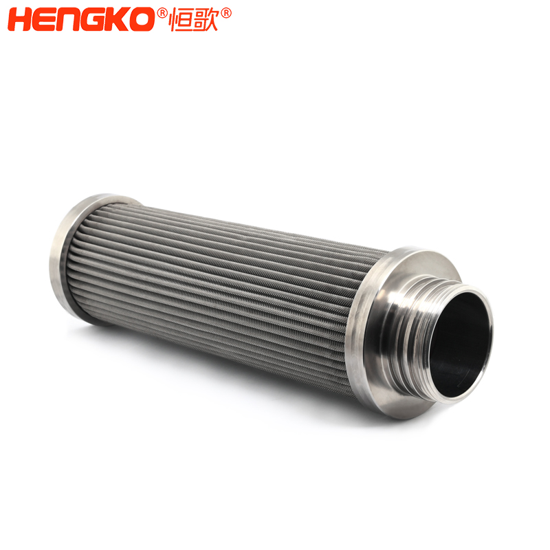 不銹鋼燒結網濾芯