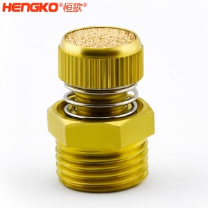 廠家批發(fā)HSD型可調(diào)節(jié)青銅消聲消音器多規(guī)格耐高溫消音降噪,用于電磁閥氣動(dòng)靜音器接頭