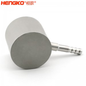 廠家直銷(xiāo)316不銹鋼曝氣頭透氣耐腐蝕_用于專業(yè)釀酒氣泡石