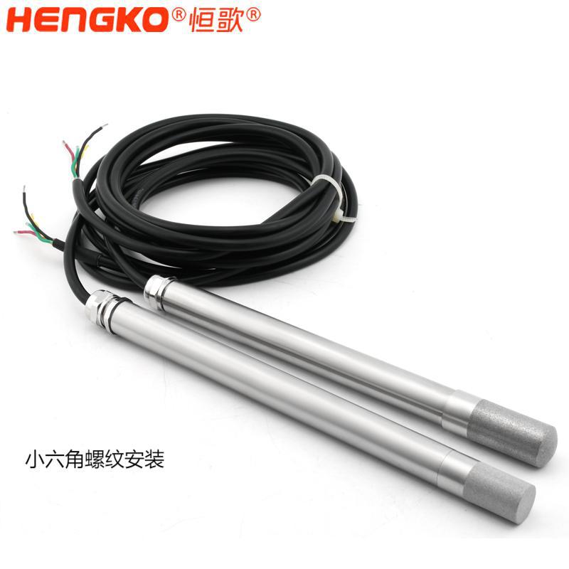 HT606 溫濕度變送器丨管道、煙道及較厚箱壁穿透安裝 Featured Image