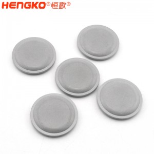 不銹鋼濾片過濾管道高溫氣體雜質 不銹鋼粉末燒結濾芯