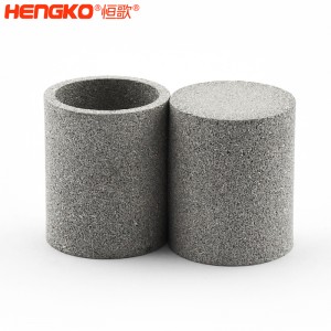 濾芯廠家定制微米級燒結(jié)不銹鋼濾芯_多孔金屬粉末不銹鋼濾管污染水過濾用